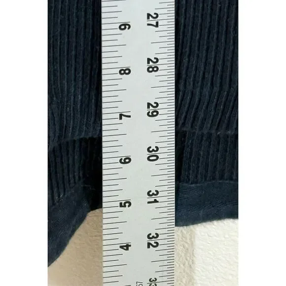 Free People Beach Black Cotton Short Sleeve Midi V-Neck Dress Women’s Small - Picture 13 of 13